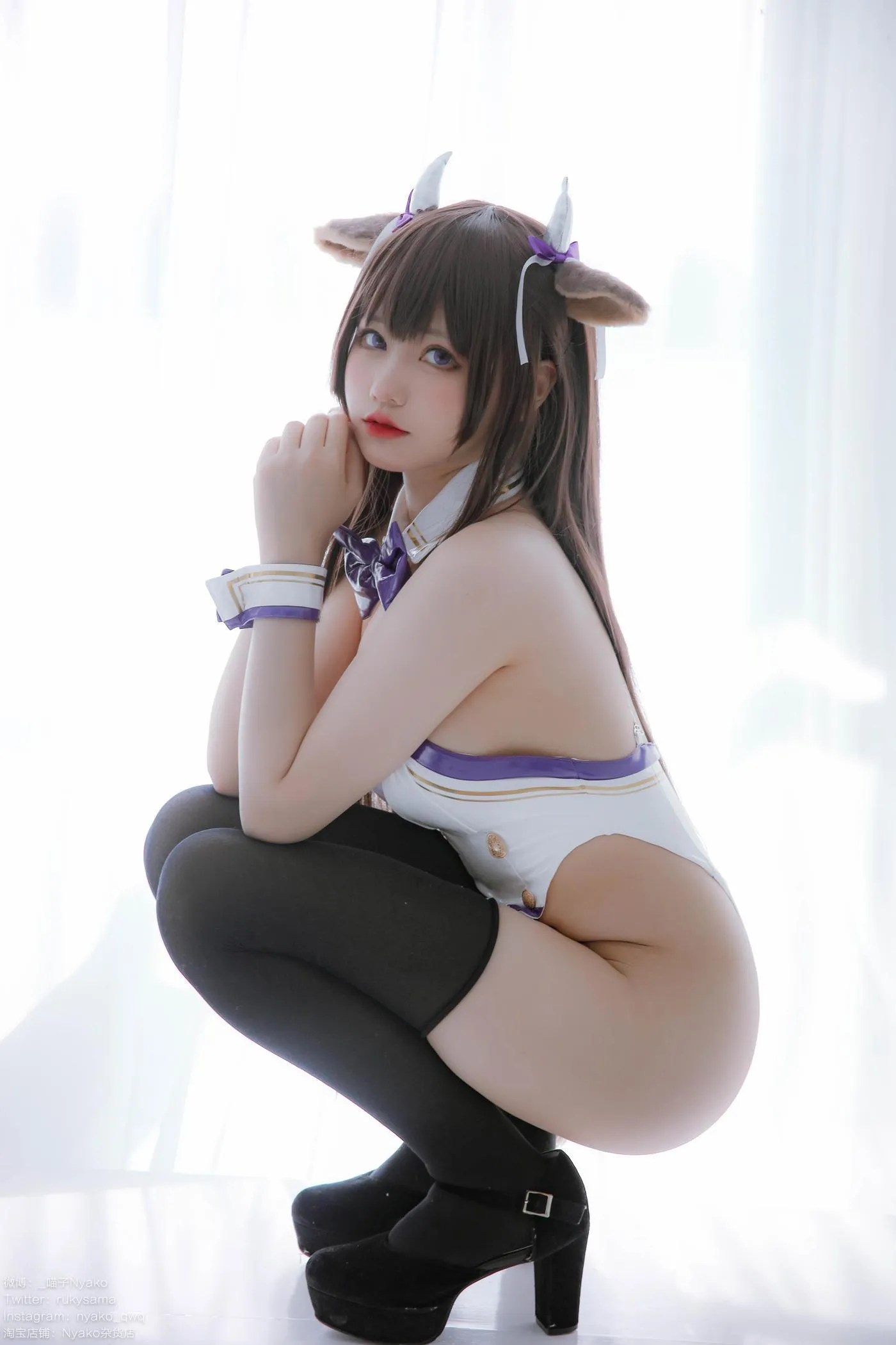 Nyako喵子 – NO.50 樫野本 牛牛赌场女郎 [78P]插图
